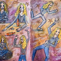 My project for course: Character Creation from Observational Drawings. Un projet de Illustration traditionnelle, Conception de personnages, Dessin , et Carnet de croquis de Nelli Hissant - 25.04.2022