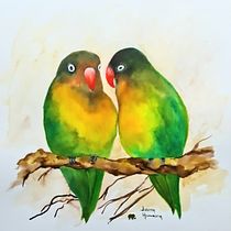 My project for course: Artistic Watercolor Techniques for Illustrating Birds. Projekt z dziedziny Trad, c, jna ilustracja, Malowanie akwarelą, R, sunek realist, czn, Ilustracja naturalist i czna użytkownika jhombsch - 23.04.2022