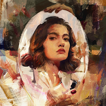 My project for course: Digital Portraits with a Traditional Style in Photoshop. Traditional illustration, Digital Illustration, and Digital Painting project by whatsuppenart - 04.25.2022