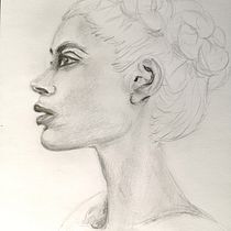 Mein Kursprojekt: Skizzenbuch für Porträts: Erkunde das menschliche Gesicht. Sketching, Drawing, Portrait Drawing, Artistic Drawing, and Sketchbook project by Simone Fugazza - 04.25.2022
