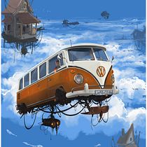Meu projeto do curso: Criação e pintura de cenários fantásticos com Photoshop . Un proyecto de Ilustración tradicional, Dibujo, Ilustración digital, Concept Art y Pintura digital de Eduardo Secolin - 25.04.2022