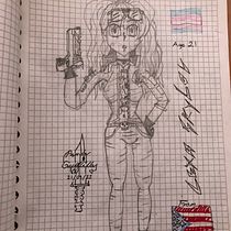 Les Presento a mi Personaje Original: Lexa Skylov. . Un projet de Illustration traditionnelle, Animation, Conception de personnages, Jeux vidéo , et Conception de jeux vidéo de Carlos Omar Isaac Morales - 25.04.2022