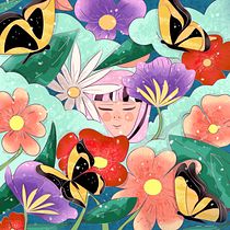 Mi Proyecto del curso: Ilustración de fantasía con estilo propio. Ilustração tradicional, Desenho, Ilustração digital, Pintura em aquarela, e Teoria da cor projeto de Verónica Molto García - 25.04.2022