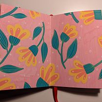 My project for course: Botanical Patterns in a Sketchbook: Conquer the Blank Page. Ilustração tradicional, Pattern Design, Ilustração botânica, e Sketchbook projeto de lulu c'est bon - 26.04.2022