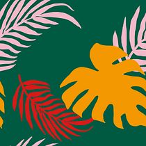 Meu projeto do curso: Design de estampa para superfície têxtil com Photoshop. Un projet de Illustration traditionnelle, Création de costumes, Création de motifs, St, lisme et Illustration numérique de Antonio Cesar - 18.04.2022