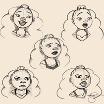 My project for course: Drawing Appealing Characters with Personality. Projekt z dziedziny Projektowanie postaci, Sketching,  R, sunek, Stor, telling, Stor, board,  R, sunek art, st, czn, Narracja, Trad, c, jna ilustracja, Projektowanie ubrań i  Animacja użytkownika Kiana Gacuma - 15.04.2022