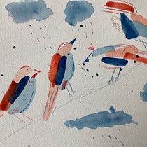 Il mio progetto del corso: Sketching creativo ad acquerello per principianti. Traditional illustration, Sketching, Creativit, Drawing, Watercolor Painting, and Sketchbook project by gaiazerboni - 04.26.2022