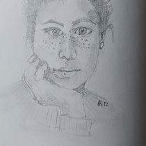 Mein Kursprojekt: Skizzenbuch für Porträts: Erkunde das menschliche Gesicht. Sketching, Drawing, Portrait Drawing, Artistic Drawing, and Sketchbook project by Oliver Schael - 04.26.2022
