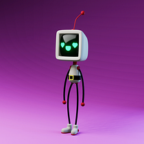 Robot con Blender Ein Projekt aus dem Bereich Motion Graphics, Design von Figuren, Produktdesign und 3-D-Modellierung von ceofcarlosoma - 25.04.2022
