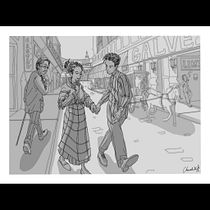 My project for course: Basic Principles of Drawing People from Imagination. Traditional illustration, Fine Arts, Sketching, Pencil Drawing, Drawing, Artistic Drawing, and Figure Drawing project by templevalley - 04.27.2022