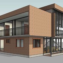 Mi Proyecto del curso: Diseño y modelado arquitectónico 3D con Revit - DIEGO SILES. Un projet de 3D, Architecture, Architecture d'intérieur, Modélisation 3D, Architecture numérique , et ArchVIZ de Diego Siles - 20.04.2022