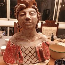 My project for course: Ceramic Illustration and Modeling Techniques. Un progetto di Illustrazione tradizionale, Artigianato, Belle arti e Ceramica di Heather Logan - 27.04.2022
