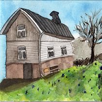 Mi Proyecto del curso: Cuaderno de viaje en acuarela. Traditional illustration, Watercolor Painting, Architectural Illustration, and Sketchbook project by Carmen Nyx - 04.19.2022