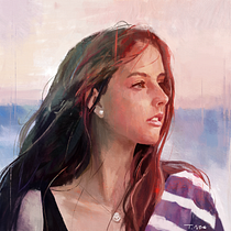My project for course: Digital Portraits with a Traditional Style in Photoshop. Traditional illustration, Digital Illustration, and Digital Painting project by toshihiro_abe_ - 04.22.2022