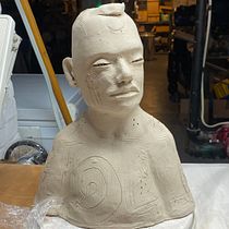 Goddess - first attempt at process. Artes plásticas, e Escultura projeto de lizzieandtheyeehawgang - 27.04.2022