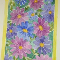 Mi Proyecto del curso: Creación de paletas de color con acuarela. Un progetto di Illustrazione tradizionale, Belle arti, Pittura, Pittura ad acquerello e Teoria del colore di ivethmontoya73 - 28.04.2022