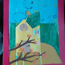 sweet sinfony. Traditional illustration, Collage, Paper Craft, Children's Illustration, Creating with Kids, and Narrative project by melloneroberta - 04.28.2022
