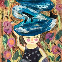 My project for course: Acrylic Illustration: Create a Magical Universe . Traditional illustration, Painting, Creativit, Acr, and lic Painting project by Galina Romanova - 04.28.2022