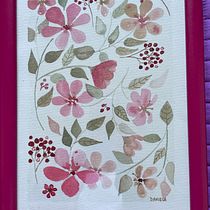 Il mio progetto del corso: Acquerelli floreali: entra in sintonia con la natura. Traditional illustration, Painting, Watercolor Painting, and Botanical Illustration project by Daniela Brozzu - 04.28.2022