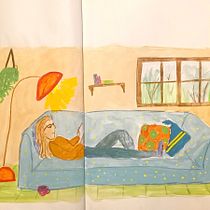 Mi Proyecto del curso: Sketchbook para explorar tu estilo de dibujo. Un proyecto de Ilustración tradicional, Bocetado, Creatividad, Dibujo, Pintura a la acuarela, Sketchbook y Pintura gouache de Xenia Reguant - 28.04.2022