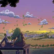 Karliah e justin Blood Bond Art. Traditional illustration, Comic, Digital Illustration, Stor, telling, Narrative, Color Theor, and Manga project by Esthephannie Cavalcanti - 04.20.2022