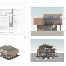 Mi Proyecto del curso: Diseño y modelado arquitectónico 3D con Revit. Un projet de 3D, Architecture, Architecture d'intérieur, Modélisation 3D, Architecture numérique , et ArchVIZ de Alejandro Bieczynski - 28.04.2022