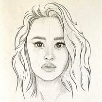 My project for course: Portrait Sketchbooking: Explore the Human Face. Sketching, Drawing, Portrait Drawing, Artistic Drawing, and Sketchbook project by sheenachoy_art - 04.29.2022