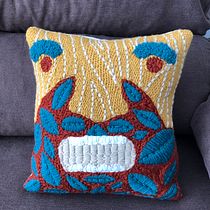 Mi Proyecto del curso: Bordado XL con aguja mágica. Un projet de Broderie, Décoration, Punch needle , et Design textile de Camila Victoria Morel Garcia - 29.04.2022