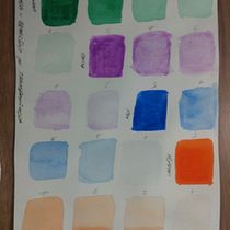 Meu projeto do curso: Técnicas modernas de aquarela. Traditional illustration, Fine Arts, Painting, and Watercolor Painting project by Ana Sartori - 04.29.2022