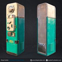 Mi Proyecto del curso: Creación de props realistas para videojuegos. 3D, 3D Modeling, Video Games, and Game Design project by Diego Kodiak - 04.11.2022