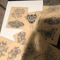 Mi Proyecto del curso: Tatuaje para principiantes. Tattoo Design project by Andrea Sessa Brenner - 04.29.2022