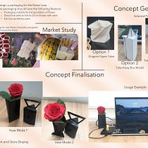 Multi-Purpose Rose Packaging. Design, Creative Consulting, and Product Design project by Sharad Prateek Singh - 04.29.2022