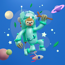 Il mio progetto del corso: Creazione di personaggi 3D con Blender . Un projet de 3D, Conception de personnages, Modélisation 3D, Conception de personnages 3D , et Conception 3D de Leonardo Colasuonno - 07.05.2022