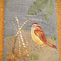 My project for course: Experimental Embroidery Techniques on Paper. Un progetto di Belle arti, Collage, Ricamo e Textile Design di Kim Ellis - 28.04.2022