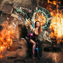 Mi Proyecto del curso: Fotomontaje futurista con Adobe Photoshop. Un projet de Postproduction photographique, Retouche photographique, Photographie numérique, Composition photographique , et Photomontage de Alejandro Peña - 16.01.2022