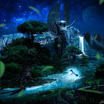 Mi Proyecto del curso: Matte Painting: creando mundos fotorrealistas. Photograph, Photograph, Post-production, Photo Retouching, Digital Photograph, Photomontage, and Matte Painting project by Alejandro Peña - 11.14.2021