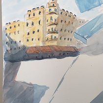 Il mio progetto del corso: Disegno architettonico con acquerello e inchiostro. Sketching, Drawing, Watercolor Painting, Architectural Illustration, Sketchbook & Ink Illustration project by dbphotos75 - 05.01.2022