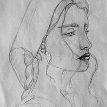 My project for course: Portrait Sketchbooking: Explore the Human Face. Sketching, Drawing, Portrait Drawing, Artistic Drawing, and Sketchbook project by Geraldine Vincent - 05.01.2022