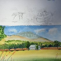 My project for course: Watercolor Travel Journal. Traditional illustration, Watercolor Painting, Architectural Illustration, and Sketchbook project by pd91193 - 05.01.2022