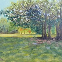 Mi Proyecto del curso: Plenairismo al óleo para principiantes: pinta al aire libre. Een project van  Beeldende kunst, Schilderij y  Olieverfschilderij van Victoria Beresi - 01.05.2022