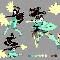 Project for: Drawing Appealing Characters with Personality. Character Design, Sketching, and Drawing project by Sylvia Hiner - 06.23.2023