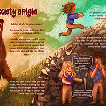 My project: Anxiety Ein Projekt aus dem Bereich Traditionelle Illustration, Bildende Künste, Grafikdesign, Kreativität und Digitale Illustration von Esther Calderan Hoffmann - 30.04.2022
