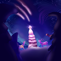My project for course: Fantastical Illustrations with Procreate. Ilustração tradicional, Ilustração digital, e Desenho digital projeto de Mája Minaříková - 02.05.2022