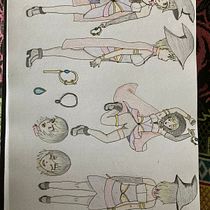 Mi Proyecto del curso: Dibujo de personajes manga desde cero Javiera P.. Traditional illustration, Character Design, Comic, Pencil Drawing, Drawing, and Manga project by Javiera Parada Meza - 05.02.2022