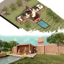 Mi Proyecto del curso: Ilustración digital de proyectos arquitectónicos. Un projet de Architecture, Pa, sagisme, Illustration numérique, Architecture numérique et Illustration architecturale de _carolina_galvez - 03.05.2022