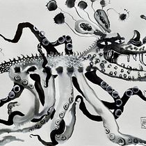 My project for course: Acrylic Illustration: Create a Magical Universe . Ilustração tradicional, Pintura, Criatividade, e Pintura Acrílica projeto de laurarice - 03.05.2022
