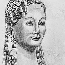 My project for course: Figure Drawing: The Human Head. Fine Arts, Pencil Drawing, Drawing, Portrait Drawing, Realistic Drawing, and Figure Drawing project by Anna-Maria Säntti - 05.03.2022