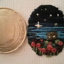 Mi Proyecto del curso: Técnicas de bordado en miniatura. Un projet de Broderie , et Design textile de Luisa Franco Rubio - 03.05.2022