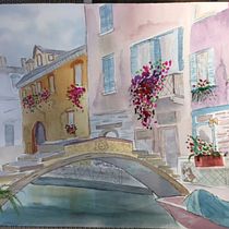 My project for course: Architectural Sketching with Watercolor and Ink. Sketching, Drawing, Watercolor Painting, Architectural Illustration, Sketchbook & Ink Illustration project by Deanna Neeley - 04.07.2022