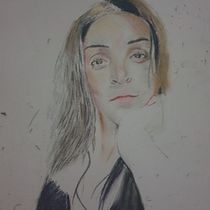 Mi Proyecto del curso: Dibujo de retrato expresivo con tizas pastel. Traditional illustration, Fine Arts, Drawing, Portrait Drawing, and Artistic Drawing project by Tomás Caicedo Peláez - 05.02.2022